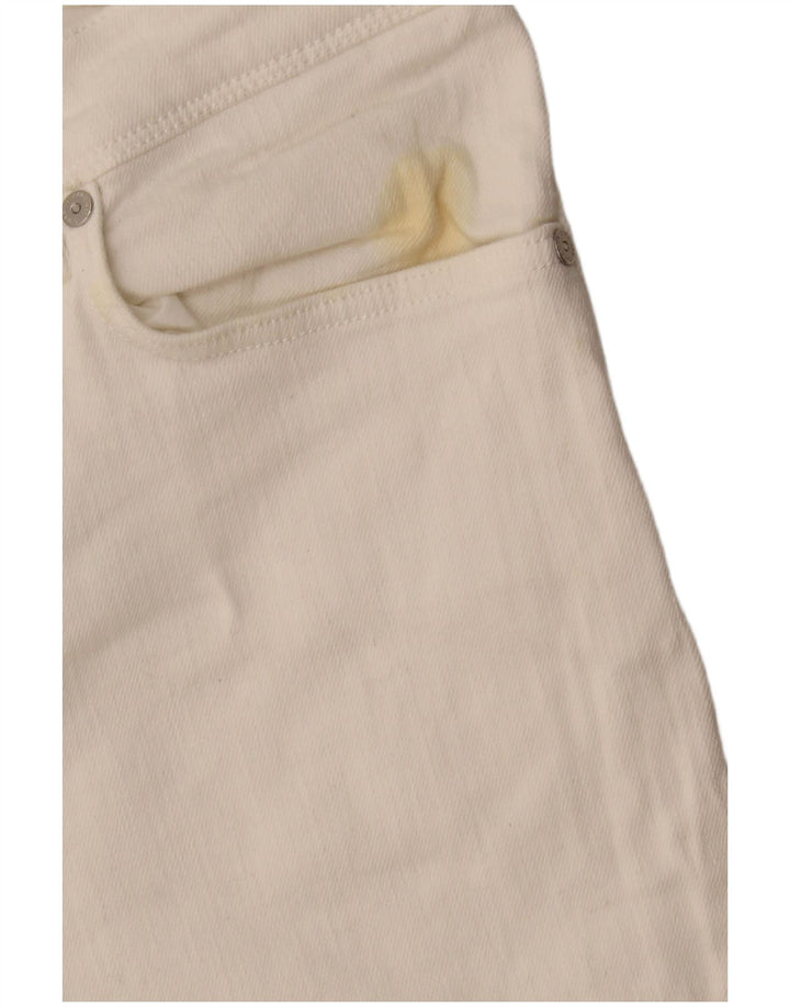 Zara Ανδρικό Slim Jeans EU 42 Large W32 L29 Λευκό
