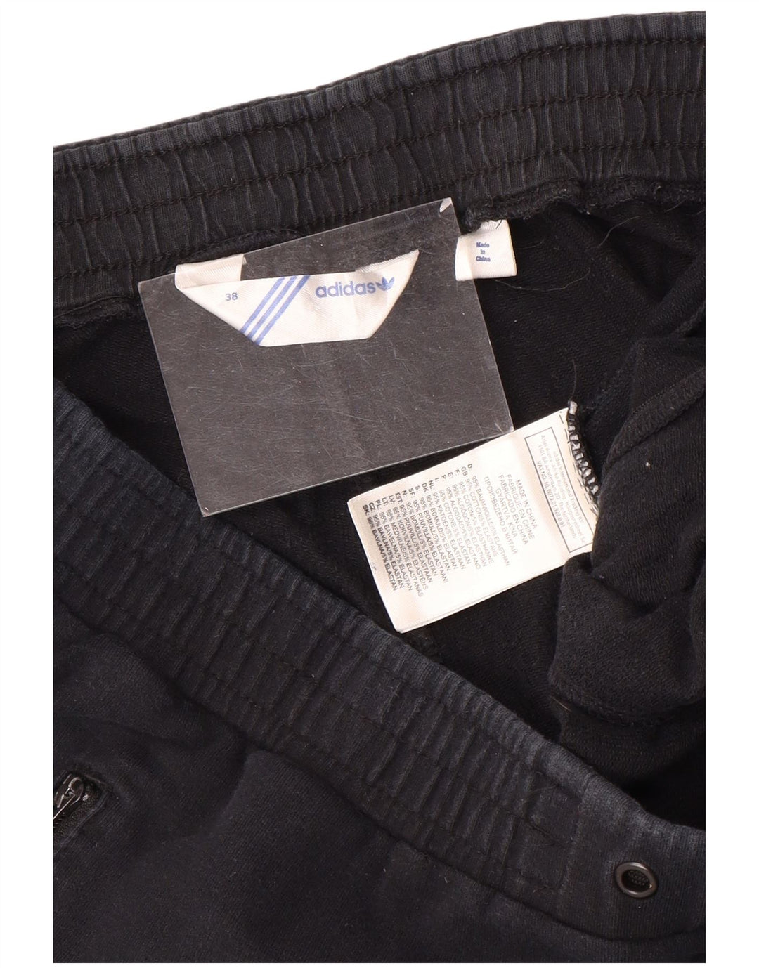 Ανδρική φόρμα Adidas Παντελόνι Joggers Μέγεθος 38 Μεσαίο μαύρο βαμβακερό