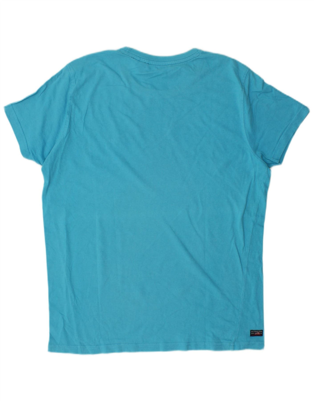 Πόλο Ασν. Ανδρικό T-Shirt Top Large Blue