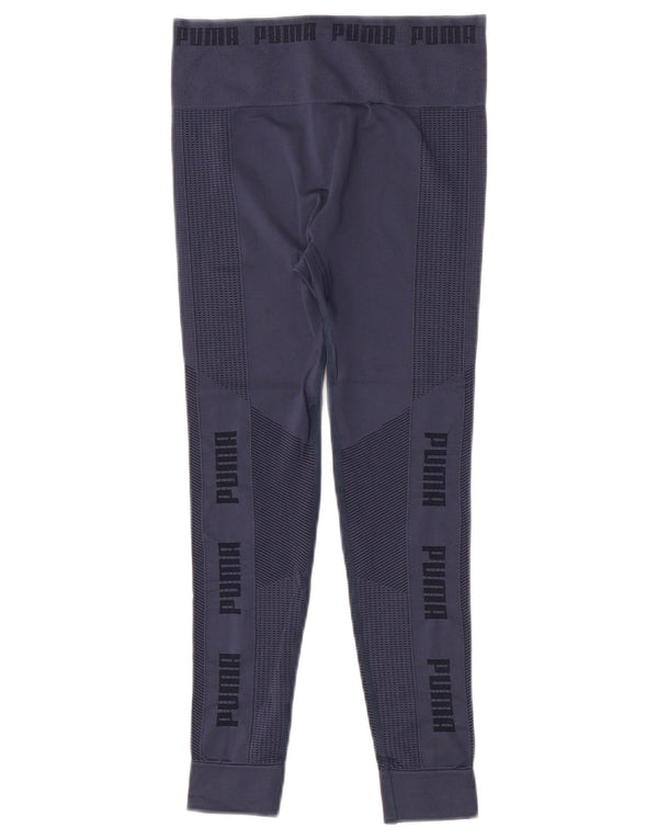 Puma Γυναικείο κολάν Crop UK 8 Small Navy Blue