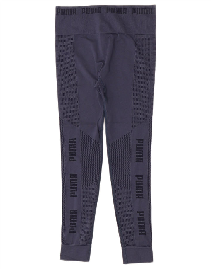 Puma Γυναικείο κολάν Crop UK 8 Small Navy Blue