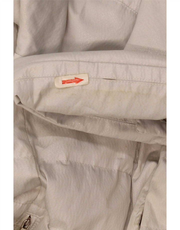 Marella Γυναικείο παλτό UK 12 Medium White Polyester