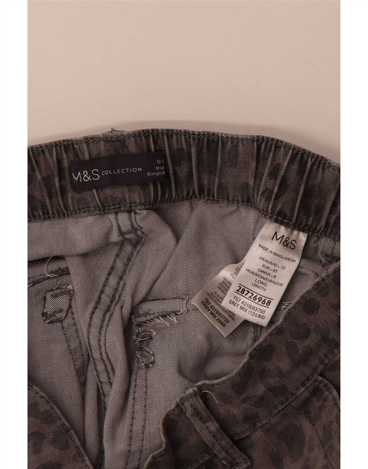 Marks & Spencer Γυναικείο παντελόνι Chino UK 12 Medium W30 L28 Grey