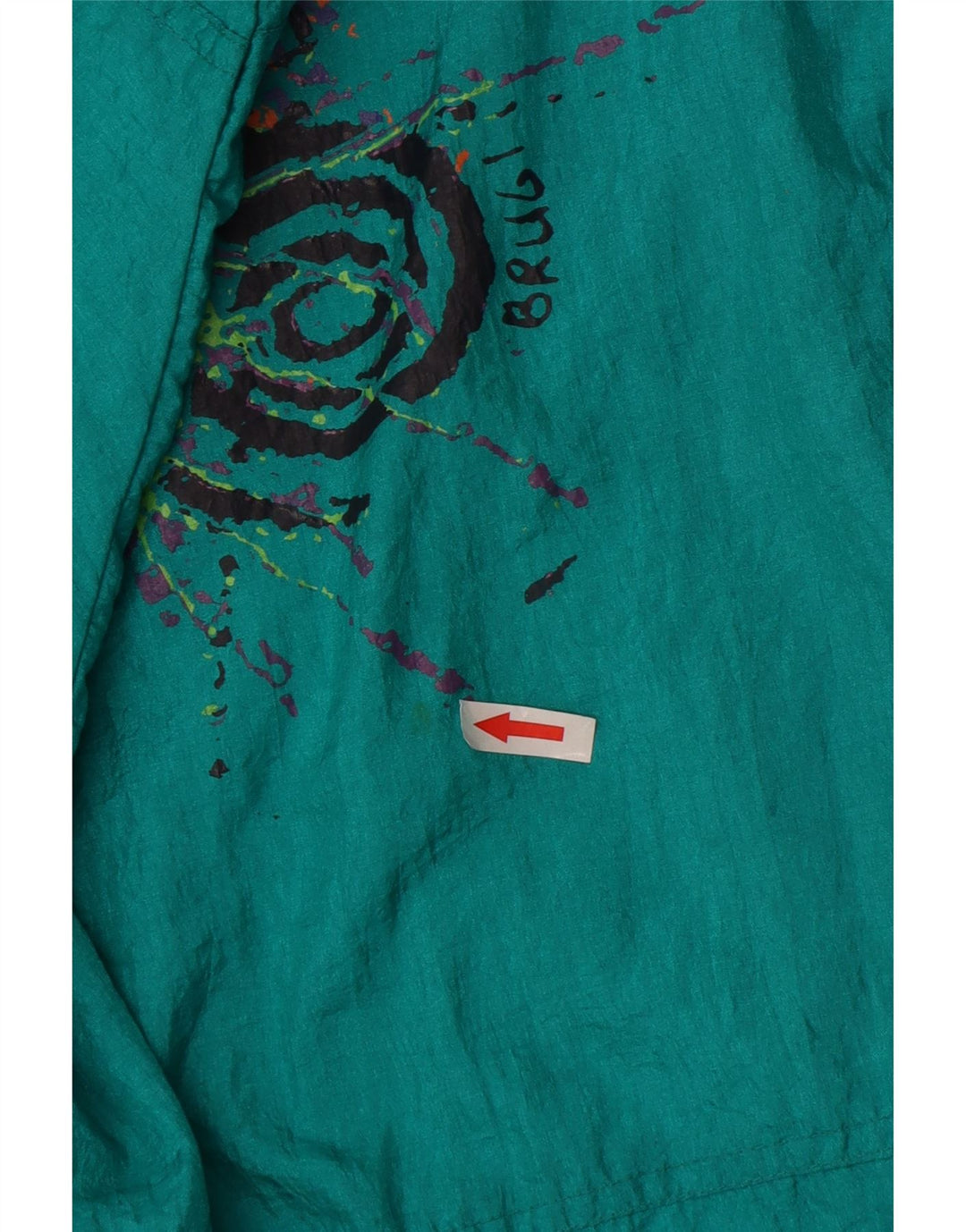 Brugi Ανδρική φόρμα γραφική φόρμα Top Jacket XL Turquoise Polyamide