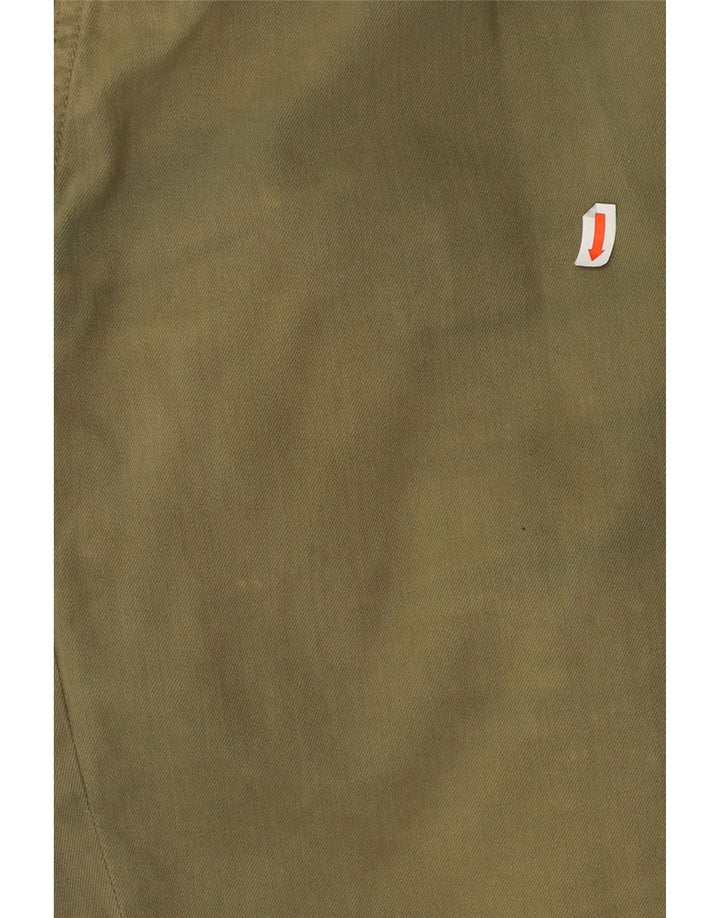 Ανδρικό σορτς Chino SUPERDRY W36 Βαμβακερό χακί μεγάλο