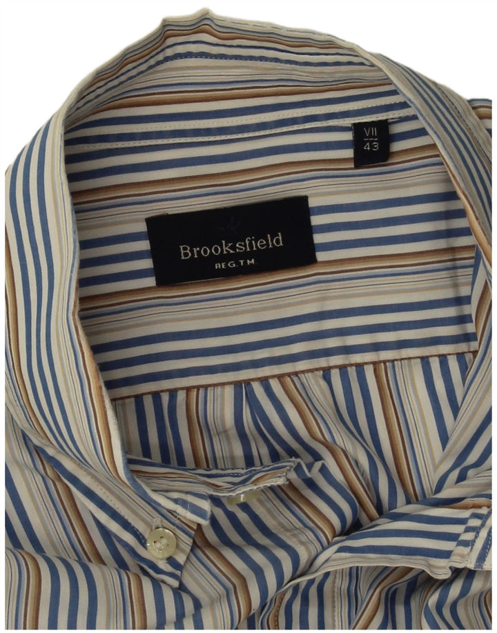 Ανδρικό πουκάμισο Brooksfield 43 XL πολύχρωμο ρίγες