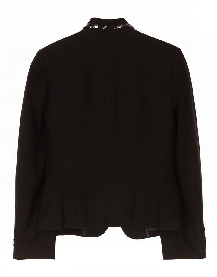 Edina Ronay Γυναικείο σακάκι UK 10 Small Black Wool