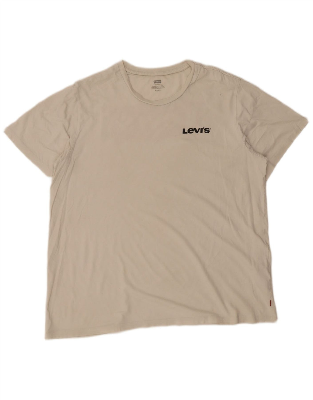 Ανδρικό γραφικό T-Shirt Levi's Top XL Λευκό βαμβακερό