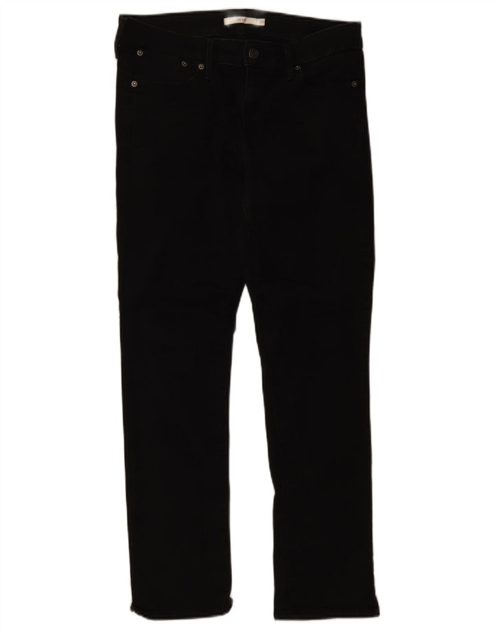 Levi's Womens 712 Slim Jeans W28 L28 Μαύρο βαμβακερό
