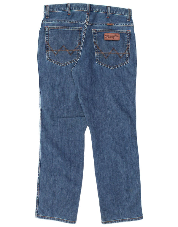 Wrangler Γυναικείο Texas Straight Jeans W33 L30 Blue Cotton