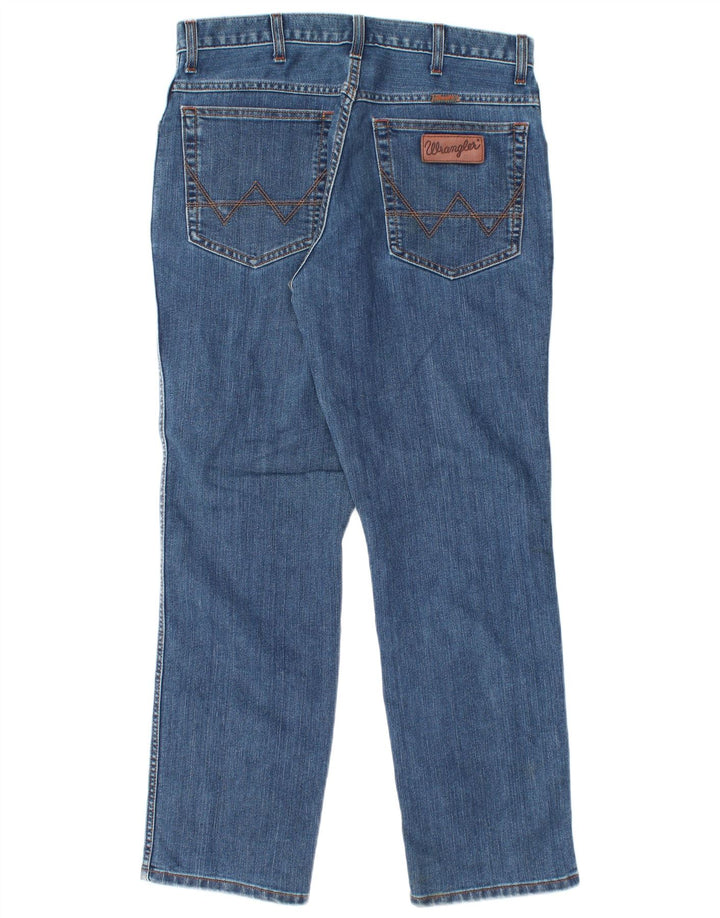 Wrangler Γυναικείο Texas Straight Jeans W33 L30 Blue Cotton
