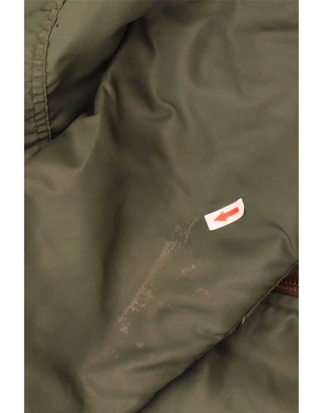Carrera Ανδρικό μπουφάν UK 40 Large Khaki Colourblock Polyamide