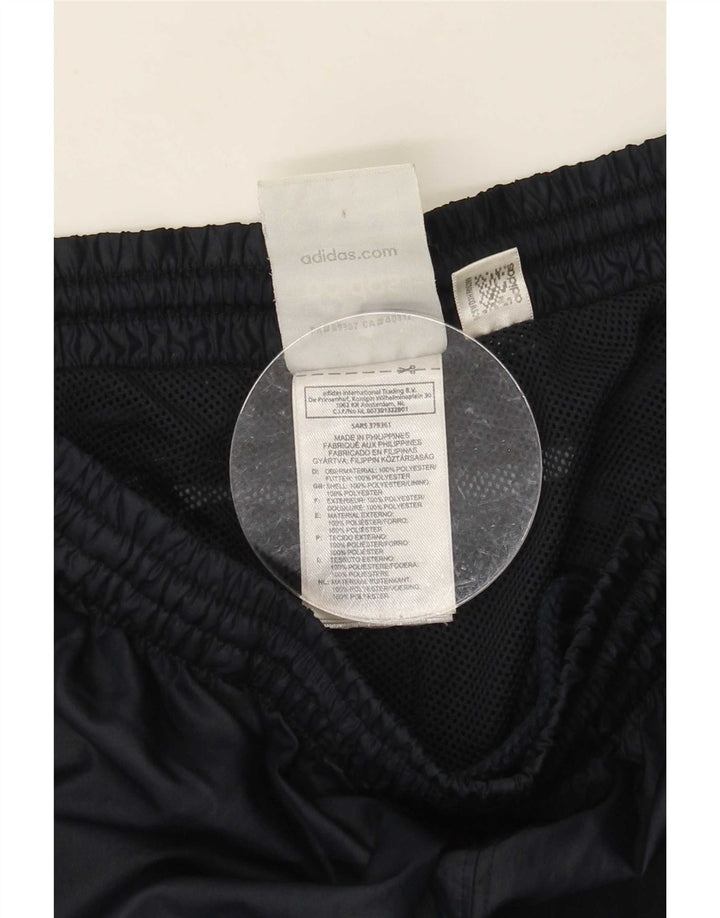 Adidas Ανδρικό αδιάβροχο παντελόνι Medium Navy Blue Colorblock Polyester