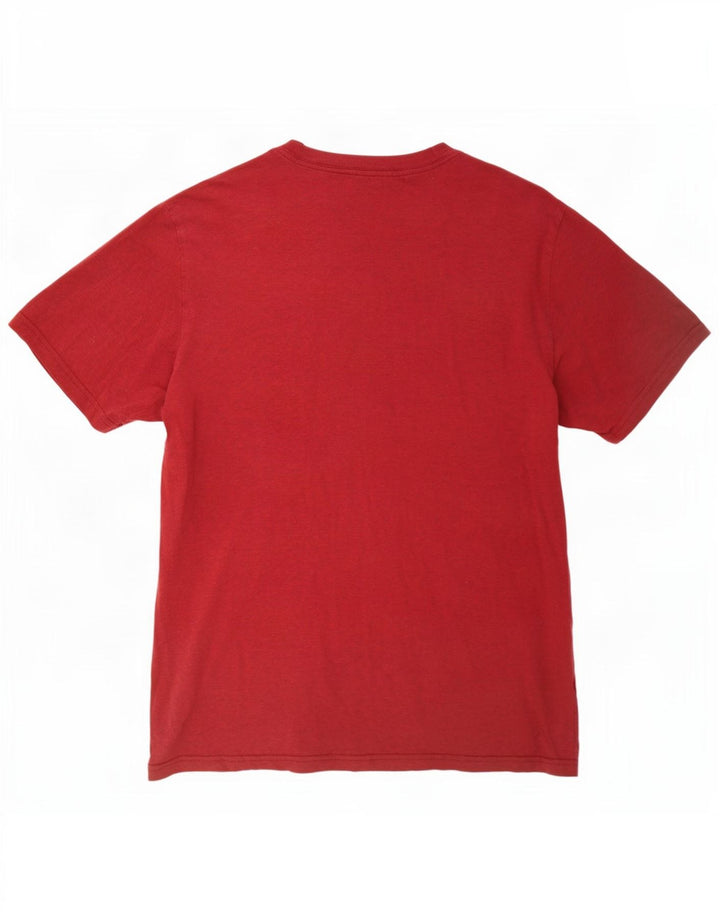 Ανδρικό T-Shirt Carhartt Τοπ μεσαίου κόκκινου βαμβακερό