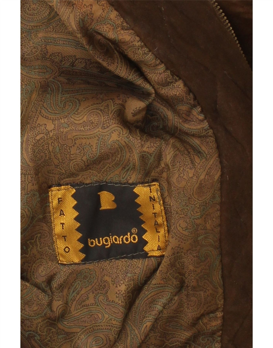 VINTAGE Womens Hooded Suede Parka Jacket EU 42 Large Brown Leather Vintage Vintage and Second-Hand Vintage from Messina Hembry 