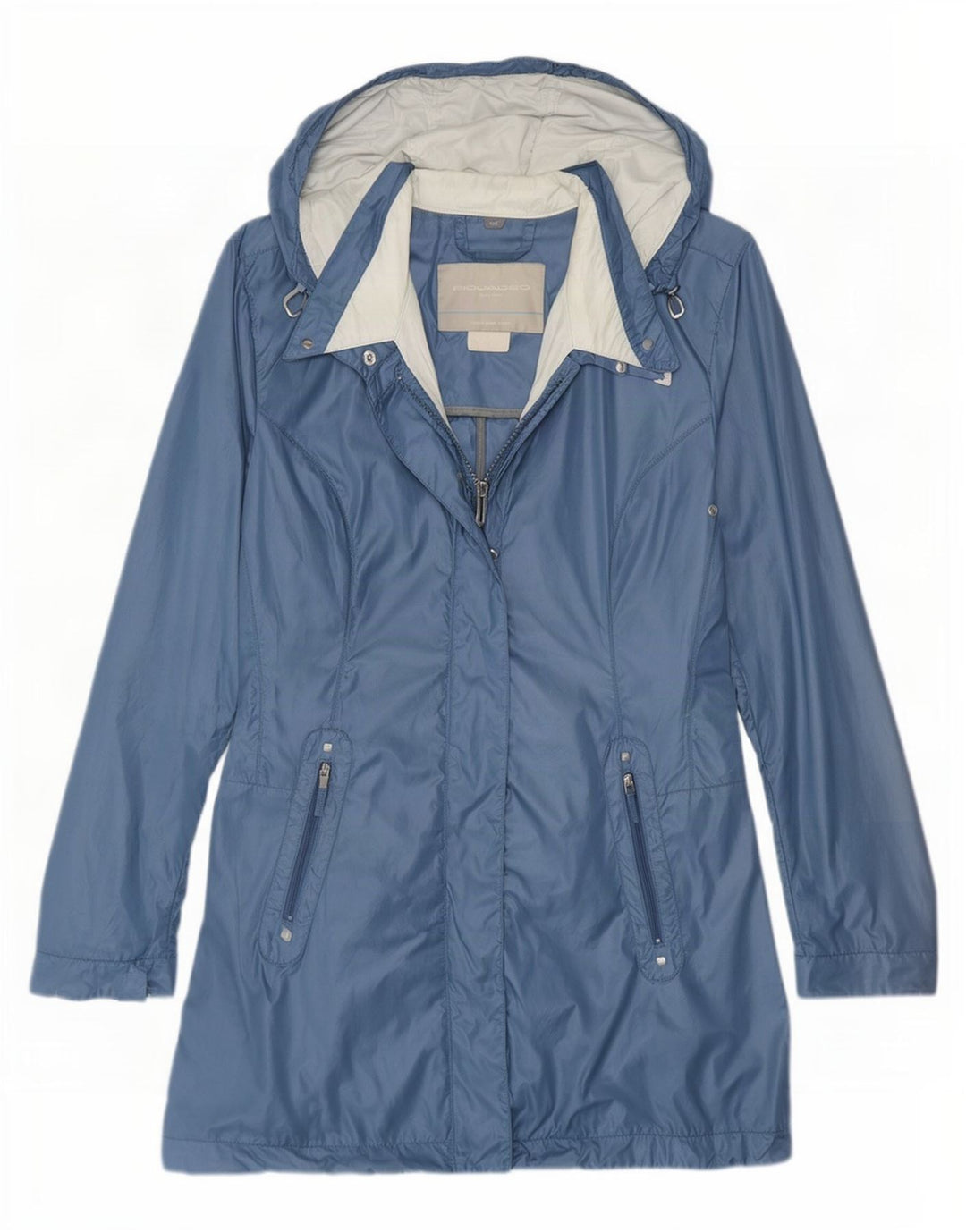 PEUTEREY Γυναικείο Αδιάβροχο με κουκούλα IT 46 Large Blue