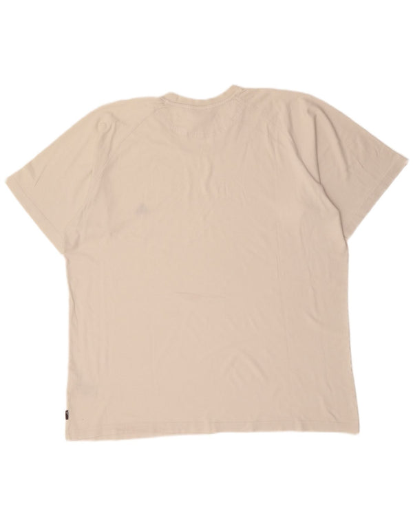 Ανδρικό T-Shirt ADIDAS Top 2XL από λευκό βαμβακερό