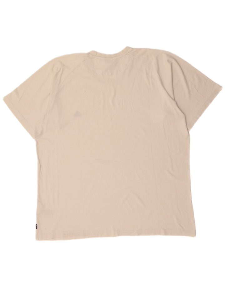 Ανδρικό T-Shirt ADIDAS Top 2XL από λευκό βαμβακερό