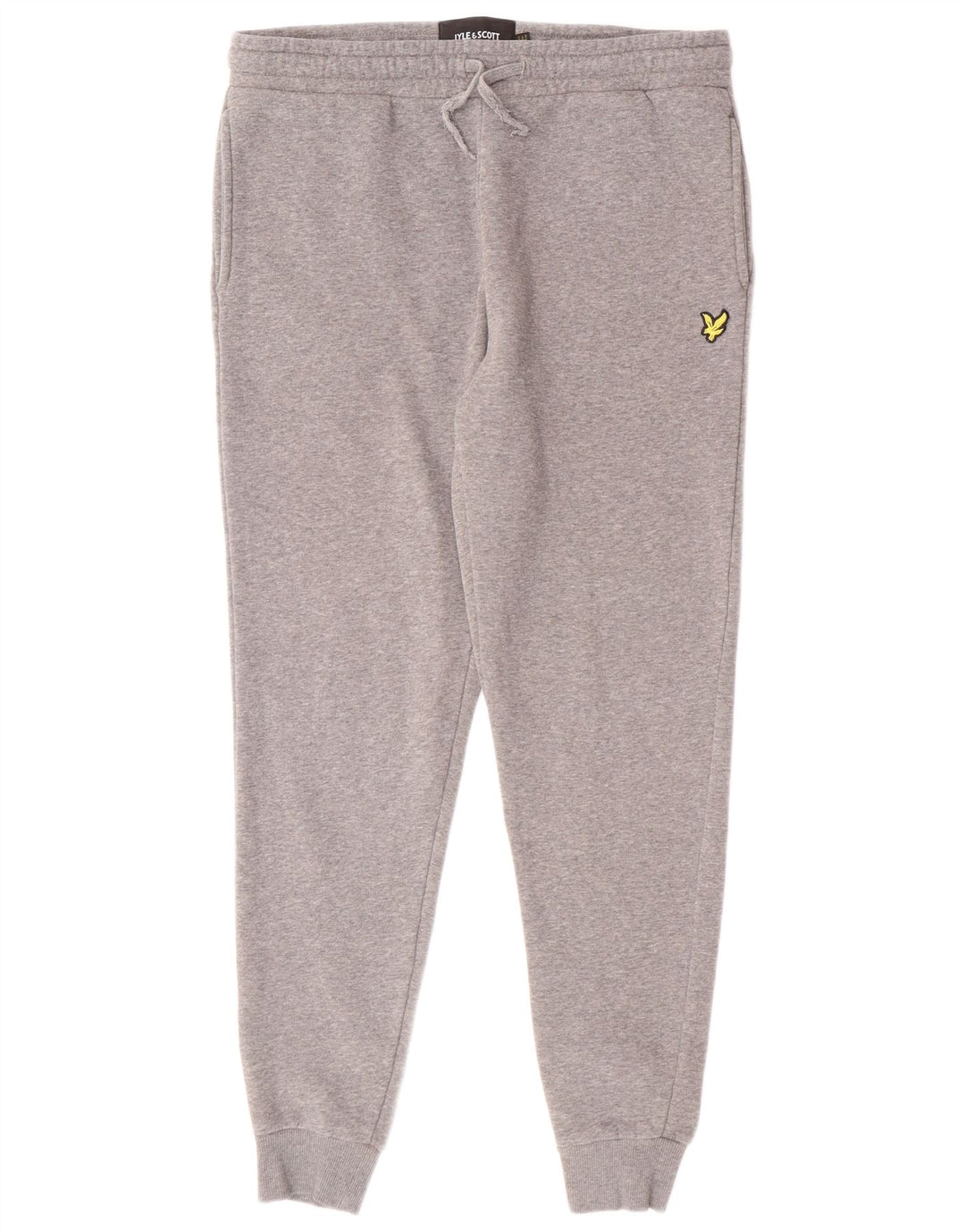 Lyle & Scott Ανδρική φόρμα παντελόνι Joggers Βαμβακερό μεσαίο γκρι