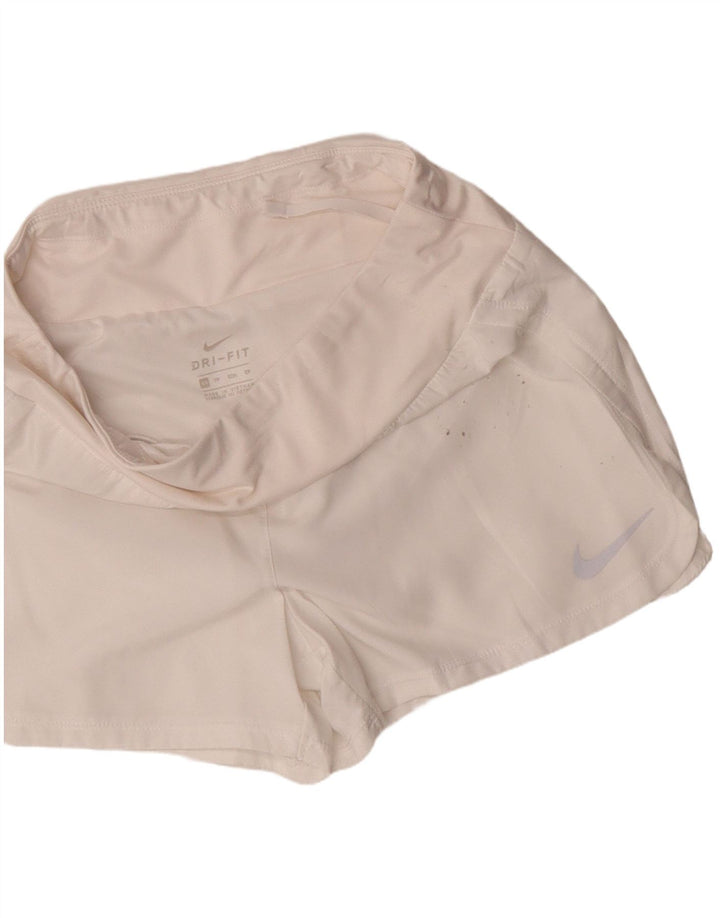 Γυναικείο αθλητικό σορτς Nike Dri Fit UK 6 XS λευκό