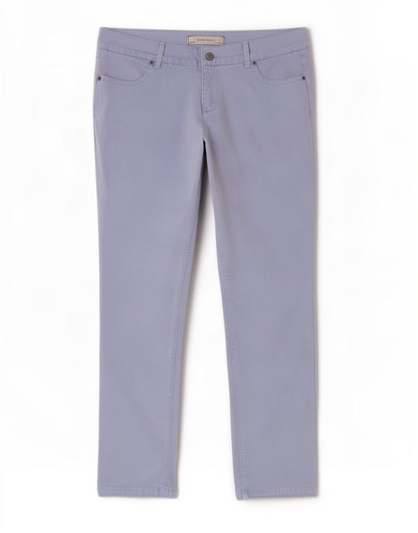 Zara Γυναικείο Slim Casual Παντελόνι EU 44 XL W34 L29 Μπλε βαμβακερό