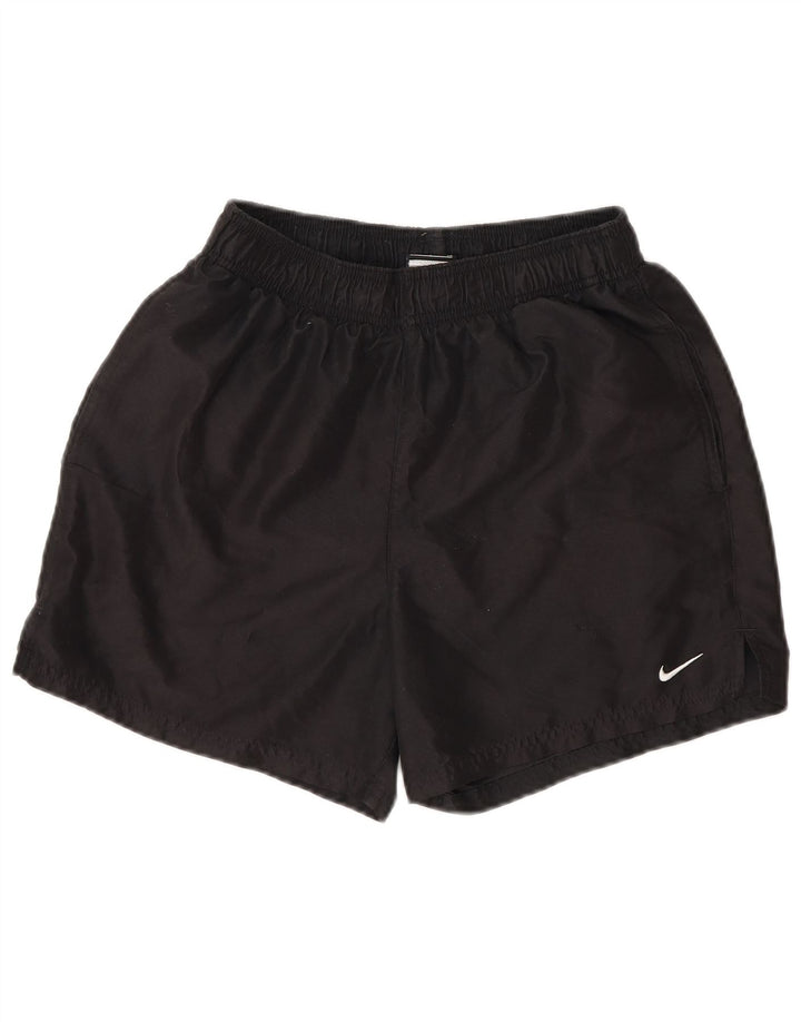 Ανδρικό αθλητικό σορτς Nike, μικρό μαύρο πολυεστέρα