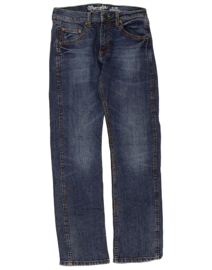 Wrangler Γυναικείο Retro Slim Straight Jeans W28 L30 Blue