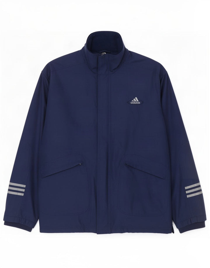 Ανδρικό τζάκετ Adidas Windbreaker UK 40/42 Medium Navy Blue Polyester