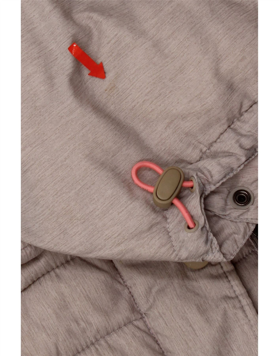 Γυναικείο μπουφάν με κουκούλα Superdry UK 14 Large Grey Polyester