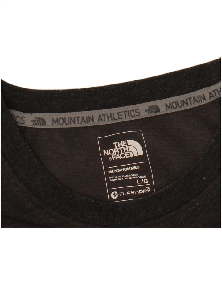 Ανδρικό γραφικό T-Shirt North Face Top Large Grey