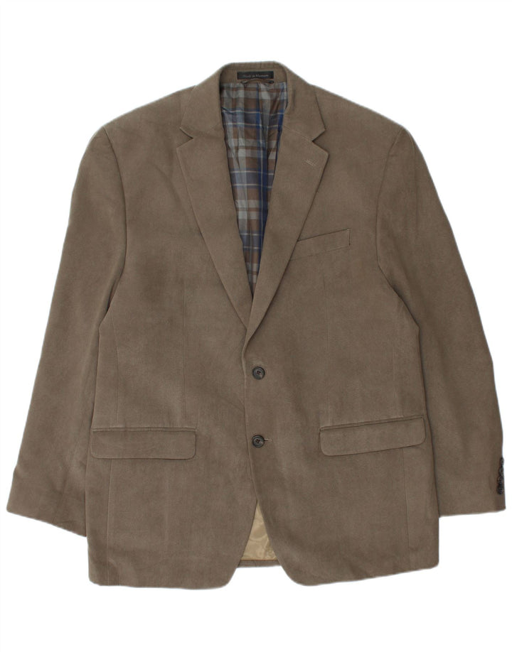 Ralph Lauren Ανδρικό σακάκι 2 κουμπιών UK 42 XL Khaki Houndstooth