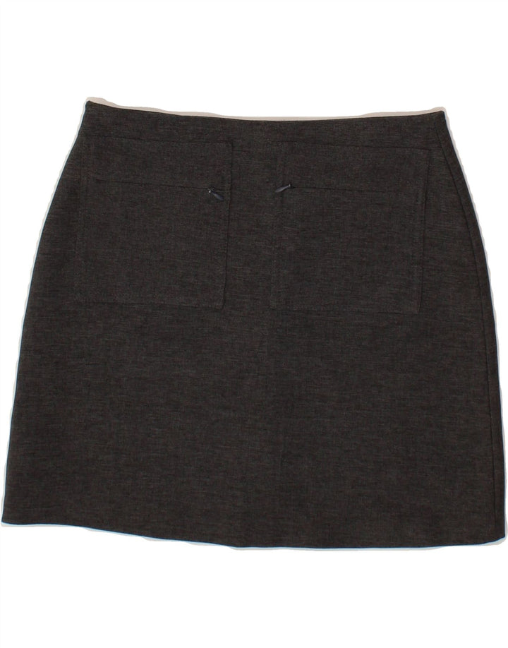 SASCH Womens Mini Skirt IT 40 Small W26  Grey Vintage Sasch and Second-Hand Sasch from Messina Hembry 