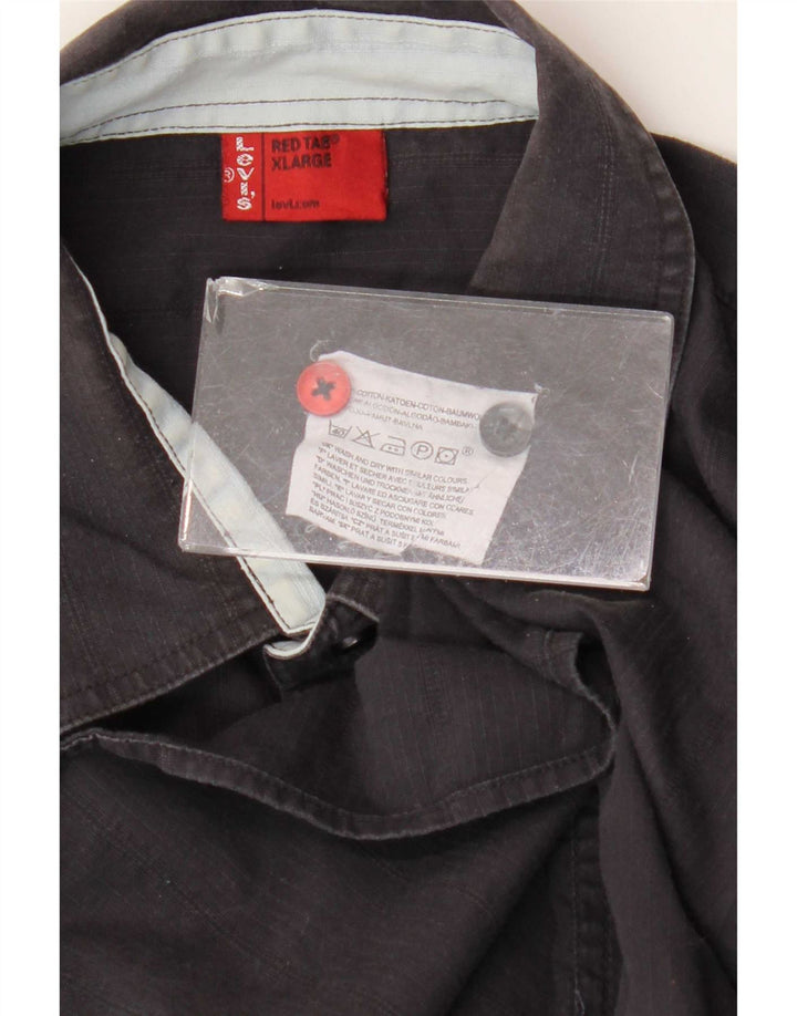 Ανδρικό πουκάμισο Levi's XL Γκρι βαμβακερό
