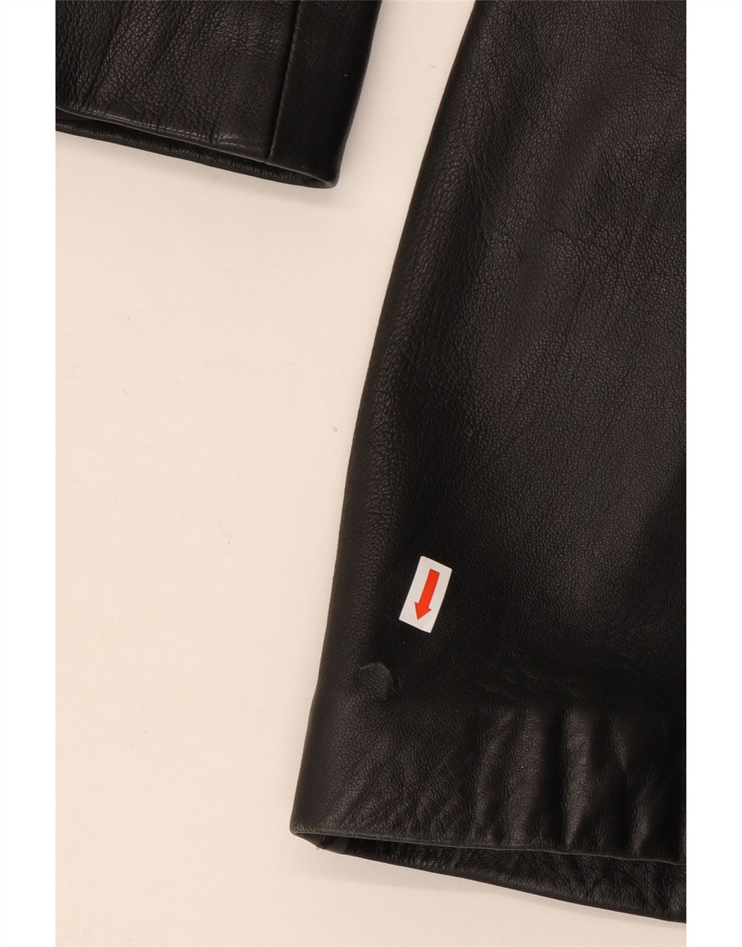 Vintage Γυναικείο Δερμάτινο Παλτό EU 44 XL Μαύρο Δερμάτινο