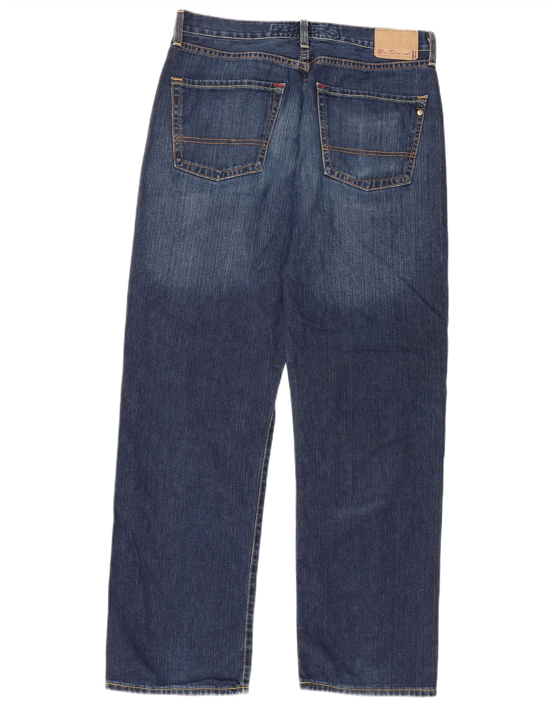 Ανδρικό τζιν ίσιο Ben Sherman W34 L32 Μπλε βαμβακερό