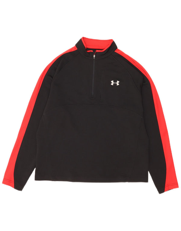 Under Armour Ανδρική φόρμα πουλόβερ γραναζιών Allseason Top Large Μαύρο