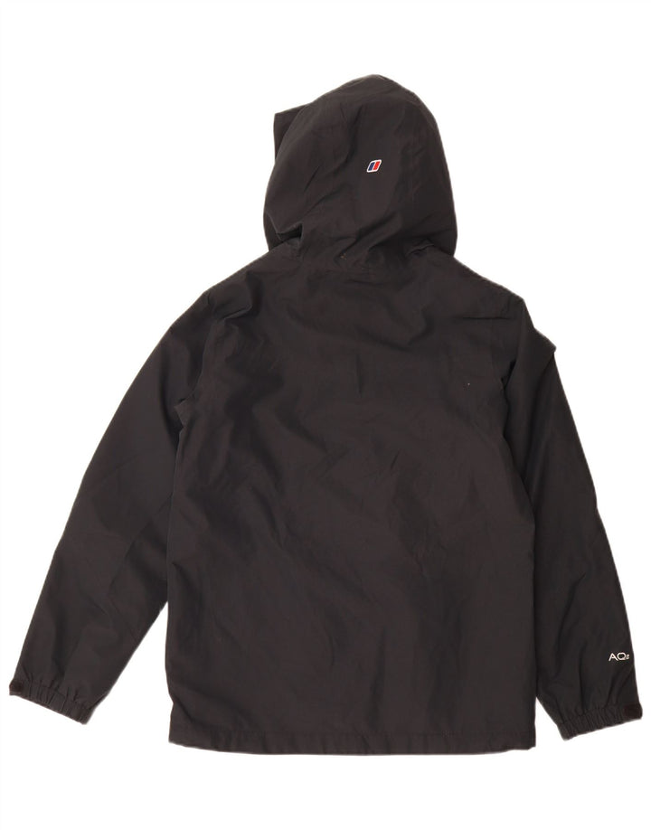 Μπουφάν Berghaus Boys Hooded Windbreaker 11-12 Years Black Polyester