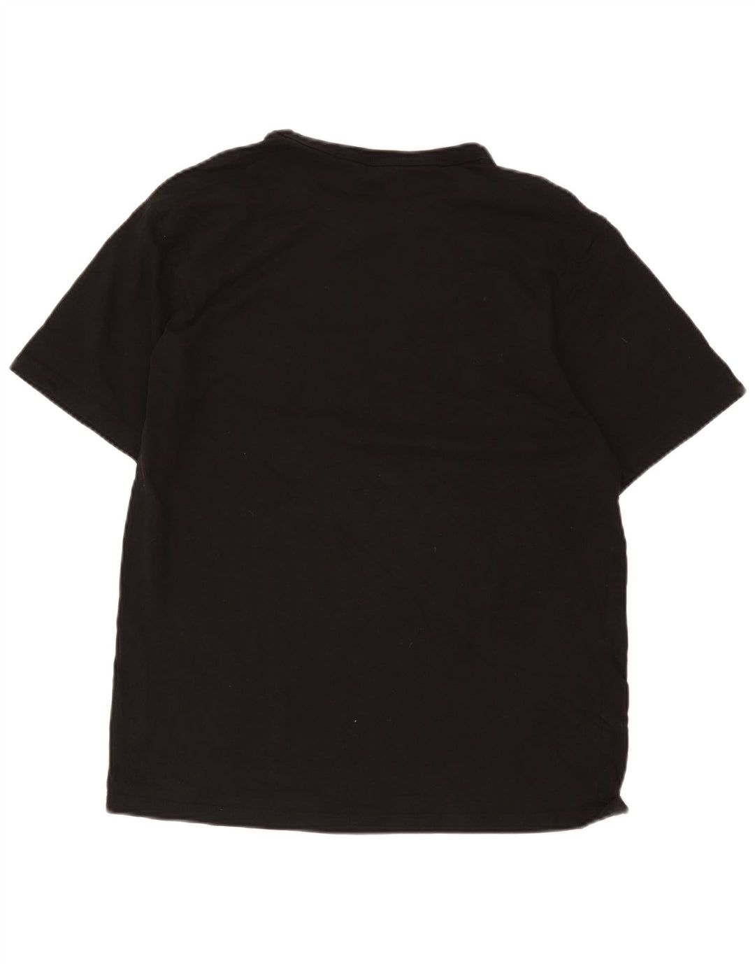 Ανδρικό γραφικό T-Shirt Champion Top μεγάλο μαύρο βαμβακερό