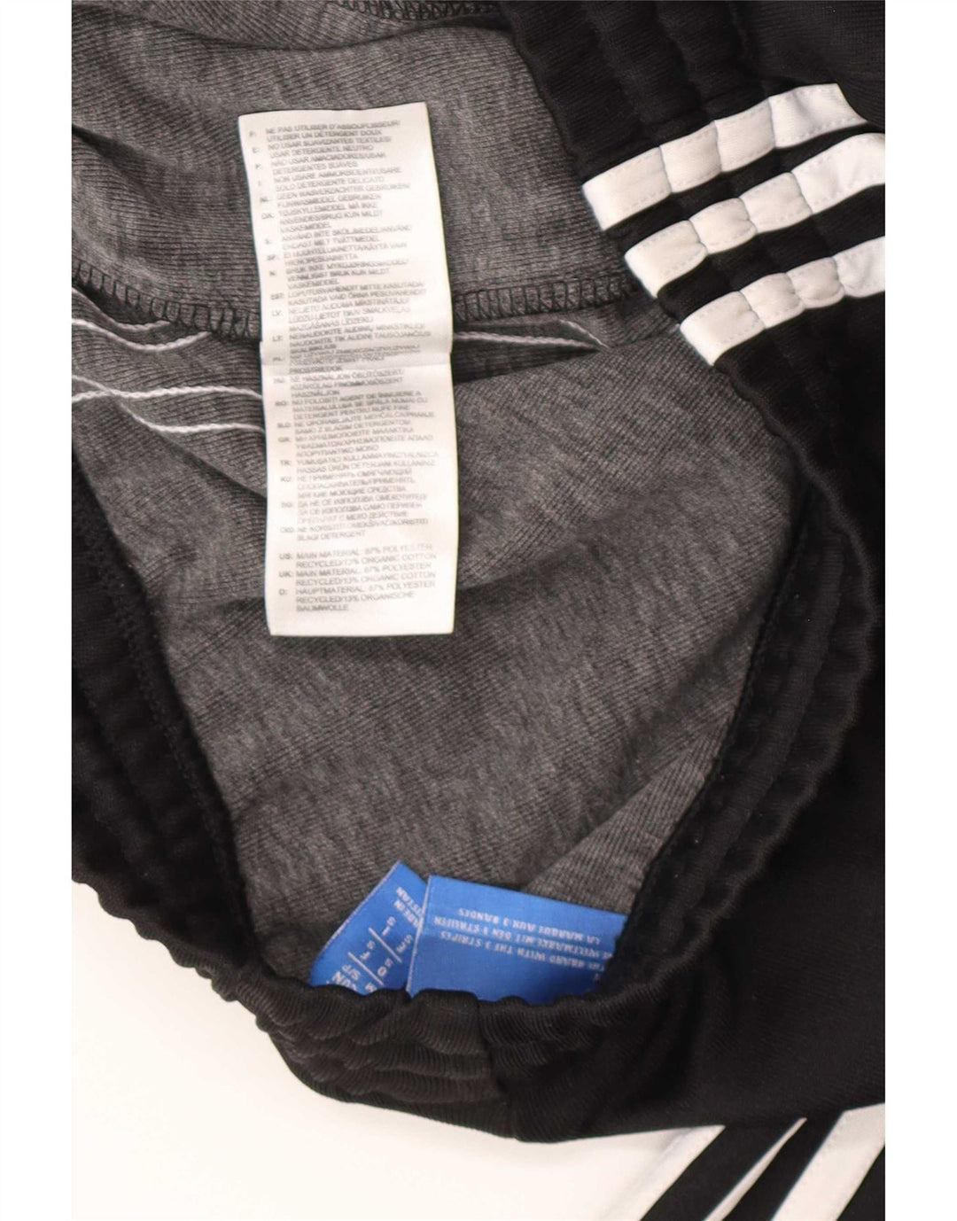 Ανδρική φόρμα Adidas Παντελόνι Joggers Μικρό Μαύρο Πολυεστέρα