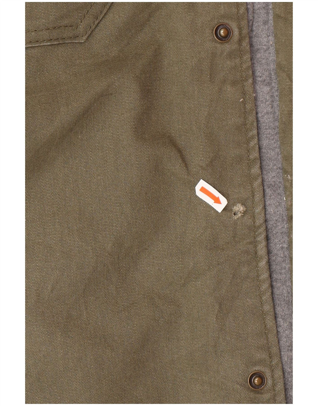 DICKIES Ανδρικό μπουφάν με κουκούλα Utility UK 42 XL Χακί Colourblock Cotton