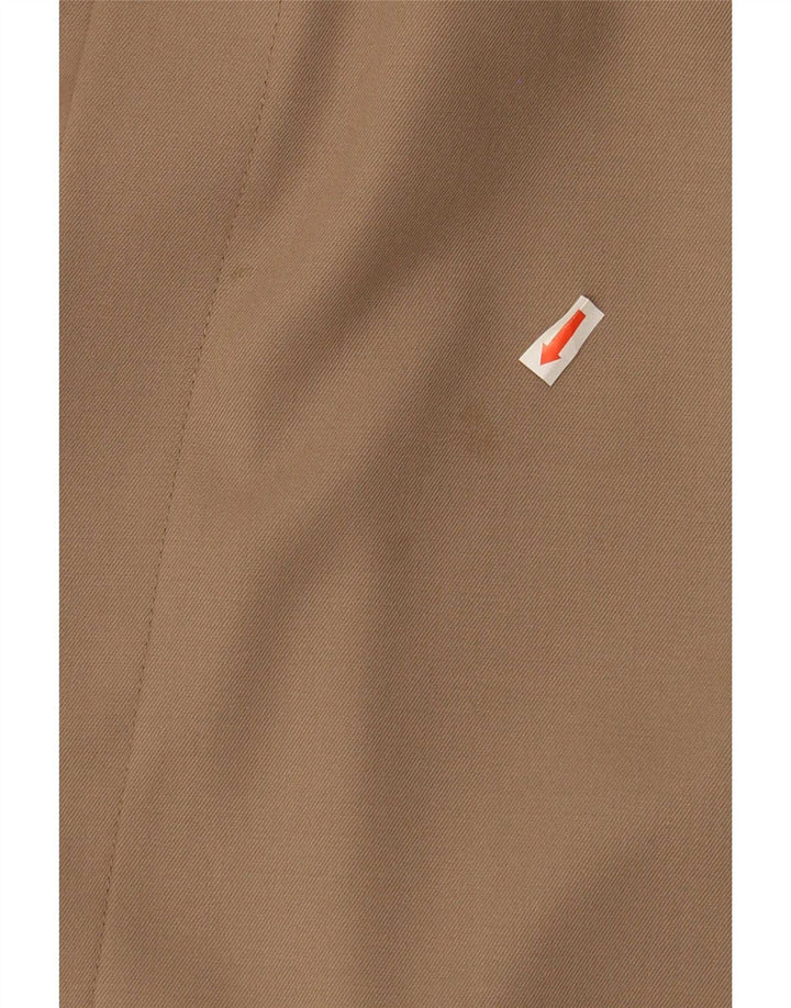 Escada Γυναικεία Midi Wrap Φούστα EU 38 Medium W28 Καφέ Νέο μαλλί