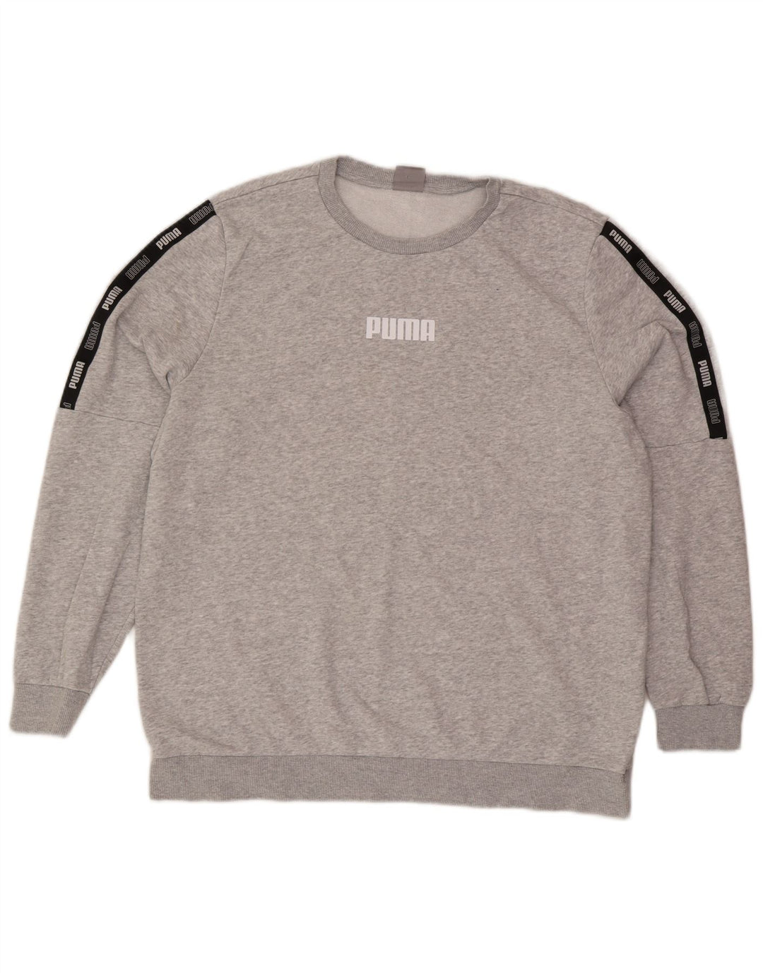 Ανδρικό γραφικό φούτερ Puma Jumper XL Γκρι Colourblock Βαμβακερό