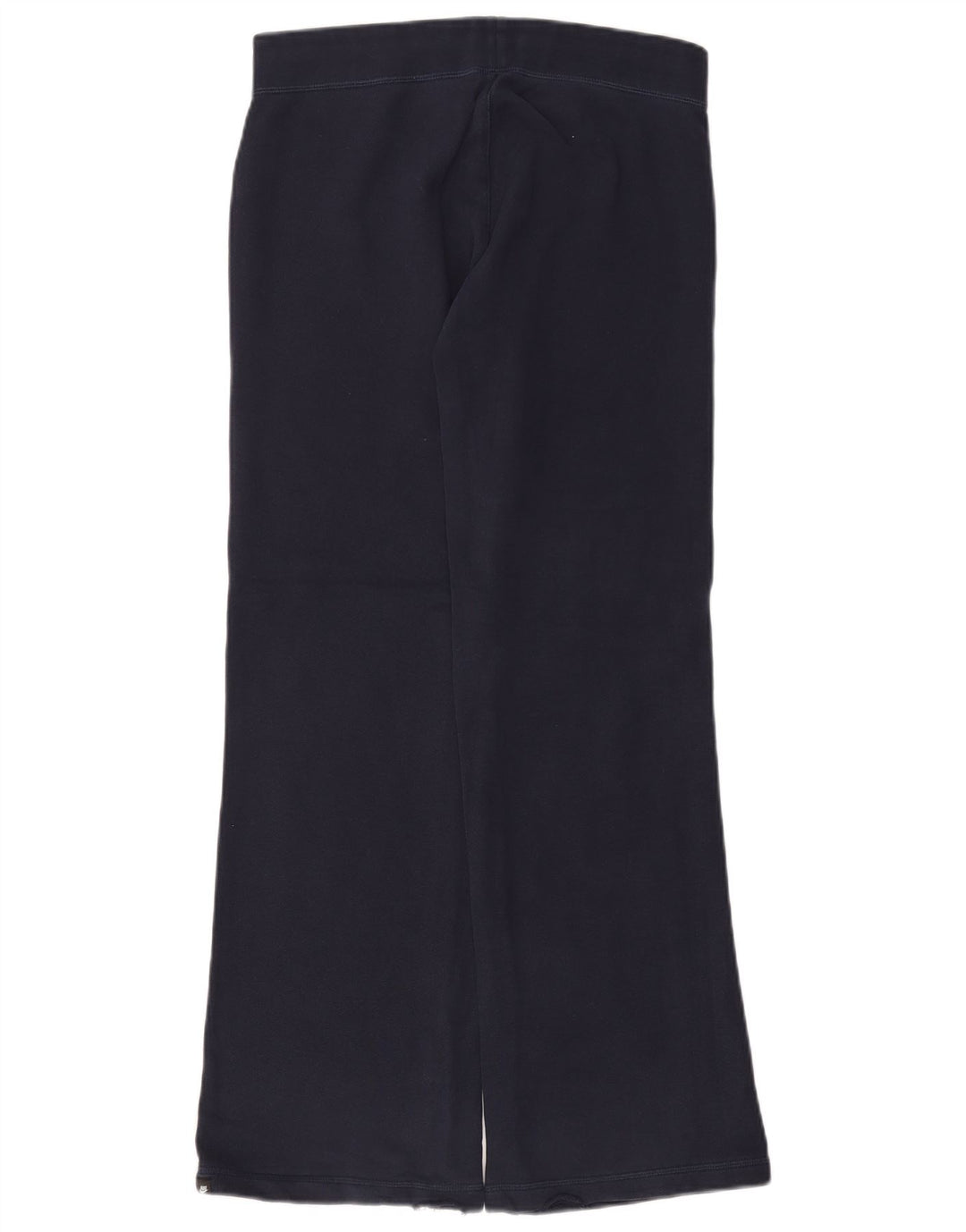 Γυναικεία φόρμα NIKE Flare Παντελόνια UK 10 Small Navy Blue Cotton