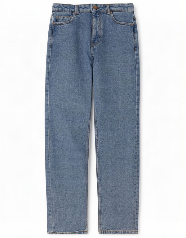 Zara Γυναικεία ψηλόμεση κωνικό τζιν EU 34 2XS W24 L27 Blue