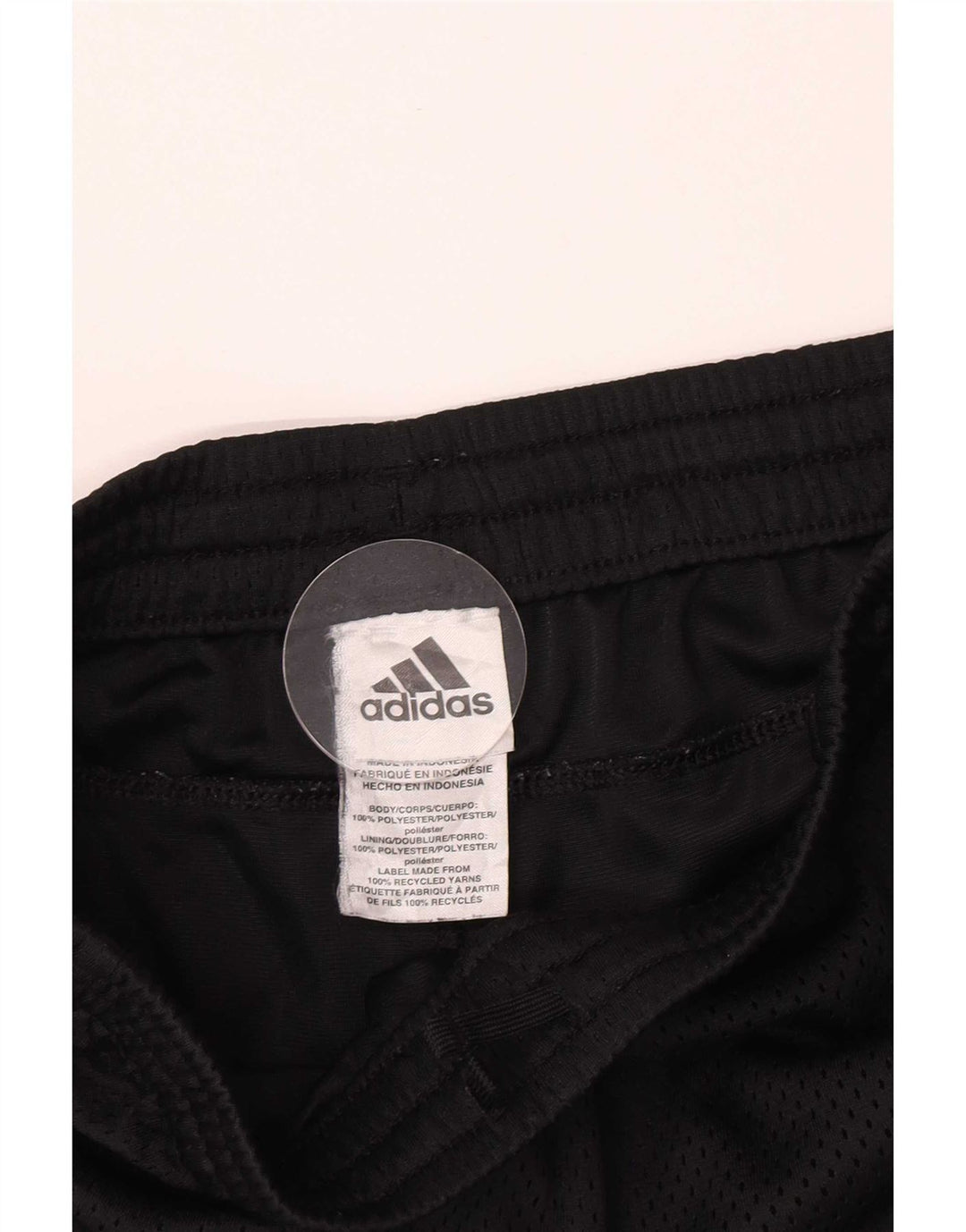 Adidas Boys Sport Short 8-9 Years Small Black Polyester