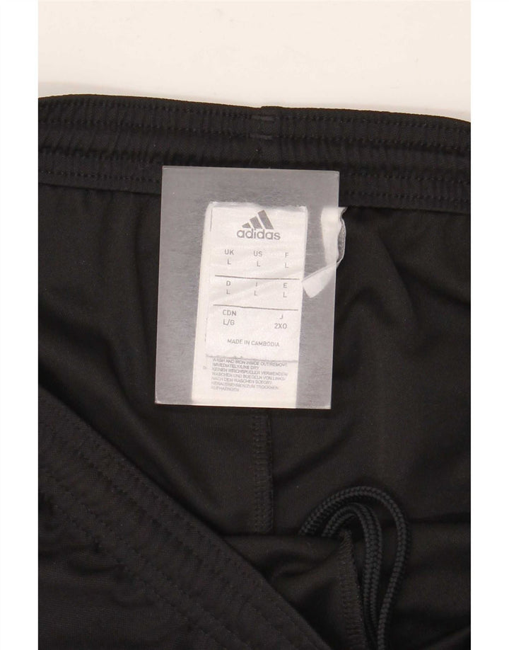 Ανδρικό σορτς Adidas Climalite Sport μεγάλο μαύρο πολυεστέρα