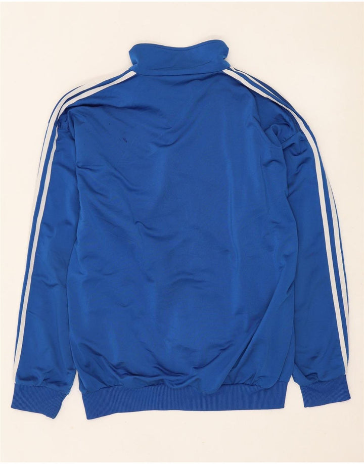 Ανδρική φόρμα γυμναστικής ADIDAS Top Jacket UK 40/42 Medium Blue Polyester