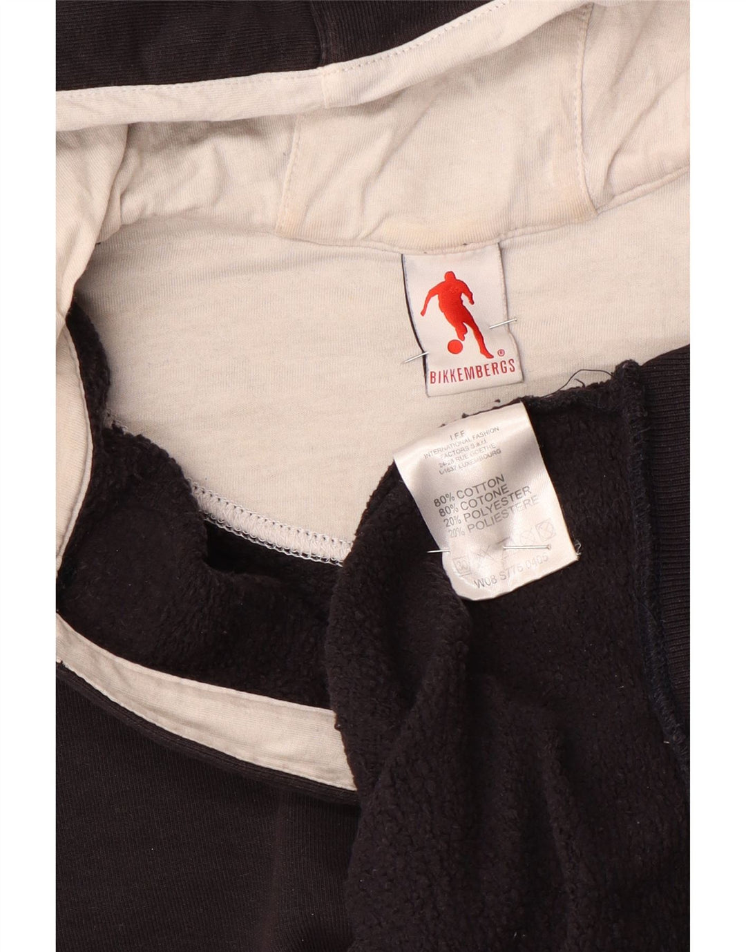 Bikkembergs γυναικείο λαιμό με κουκούλα με κουκούλα UK 14 μεσαίο βαμβακερό