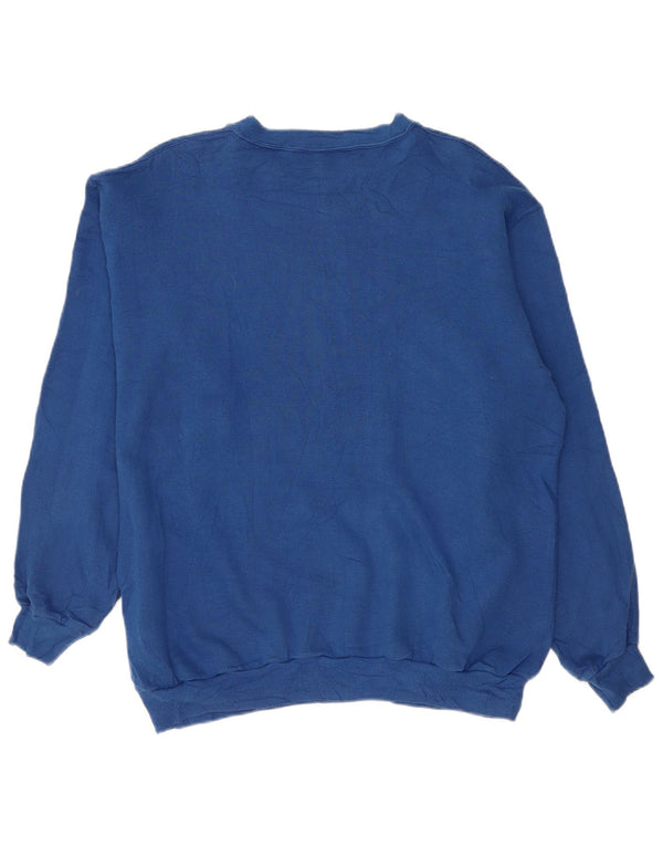 Ανδρικό φούτερ RUSSELL ATHLETIC Jumper XL Μπλε βαμβακερό