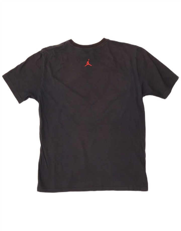 Ανδρικό γραφικό μπλουζάκι Jordan Top Medium Μαύρο